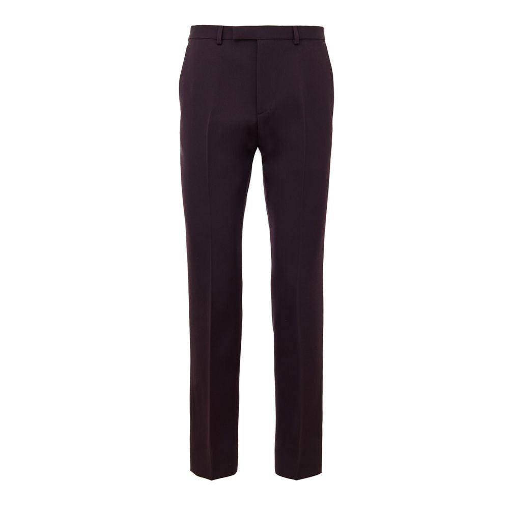 Men’s Gucci Bordeaux Wool Dress Pants
