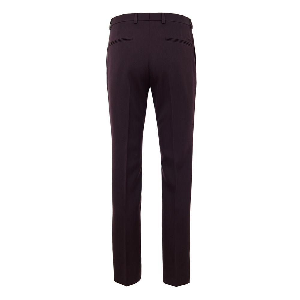 Men’s Gucci Bordeaux Wool Dress Pants