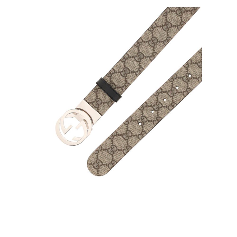 Gucci Brown Cotton Regular Belt
