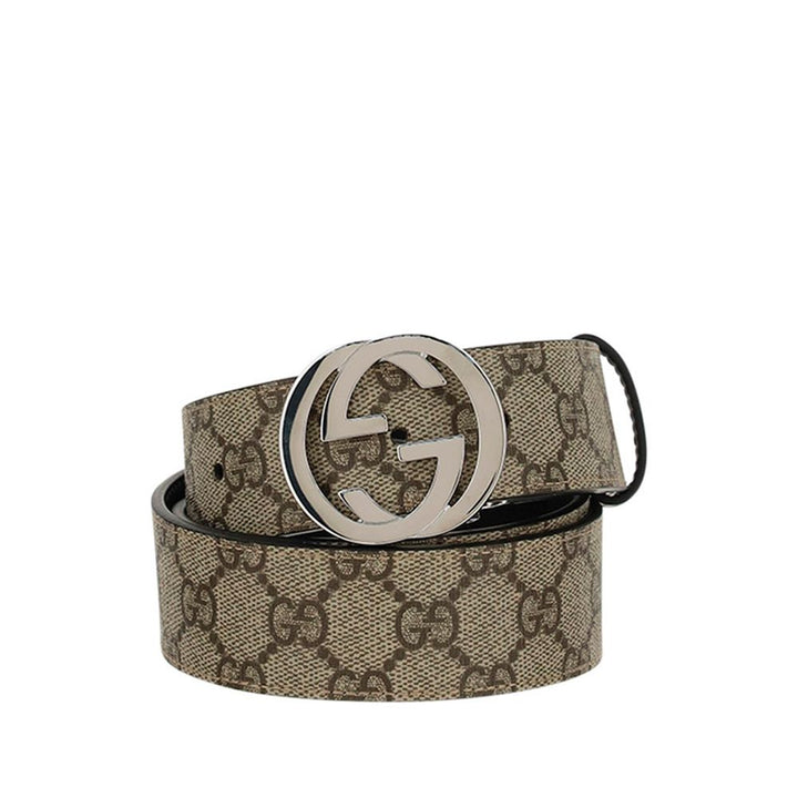 Gucci Brown Cotton Regular Belt
