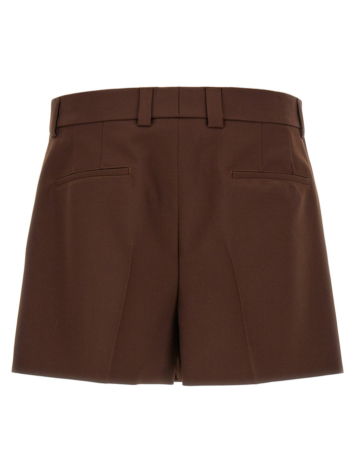 Gucci Brown Wool Bermuda Shorts