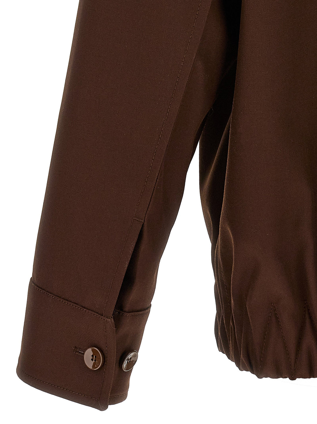 Men’s Gucci Brown Wool Full-length Jacket