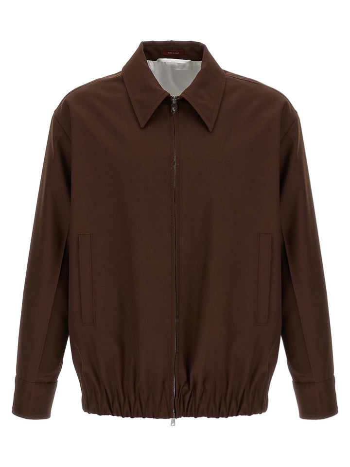 Men’s Gucci Brown Wool Full-length Jacket