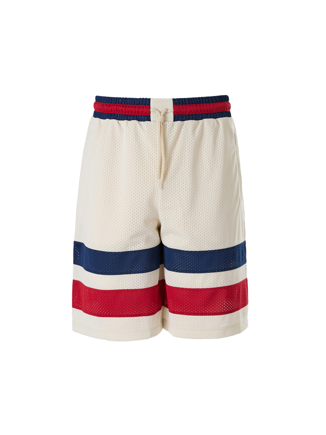 Men’s Gucci Cream Polyester Logo Shorts