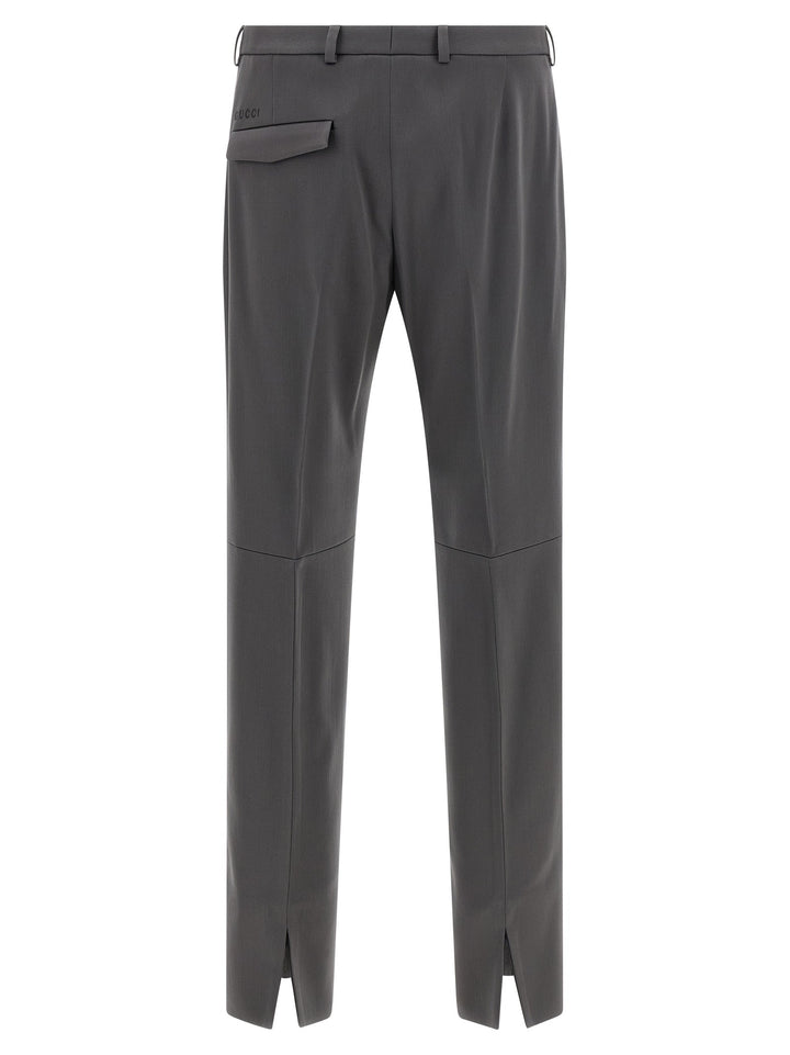 Men’s Gucci Gray Wool Dress Pants
