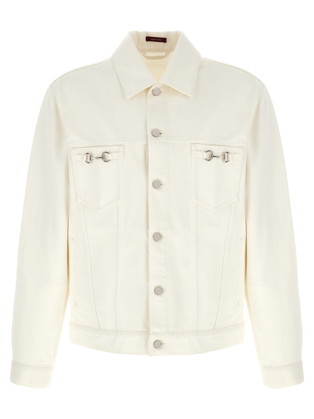 Men’s Gucci White Cotton Denim Jacket