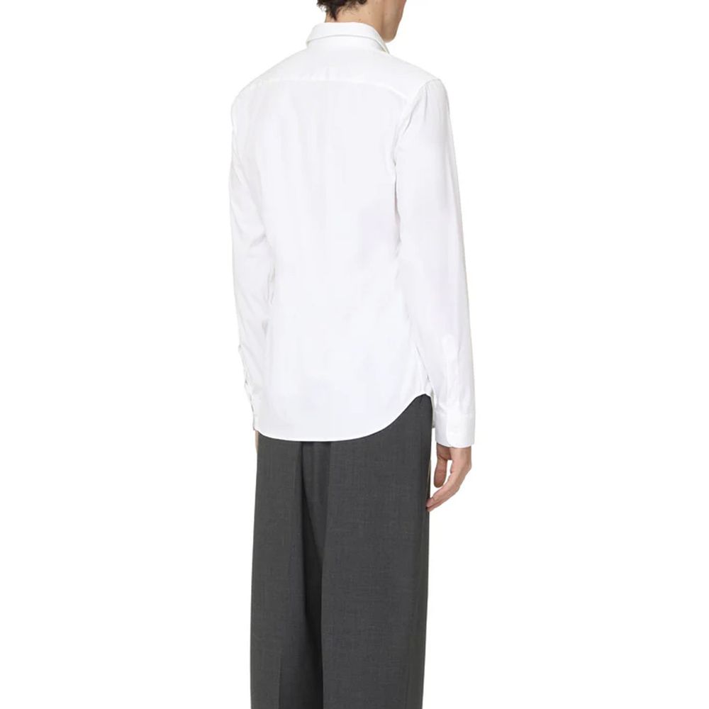Men’s Gucci White Cotton Dress Shirt