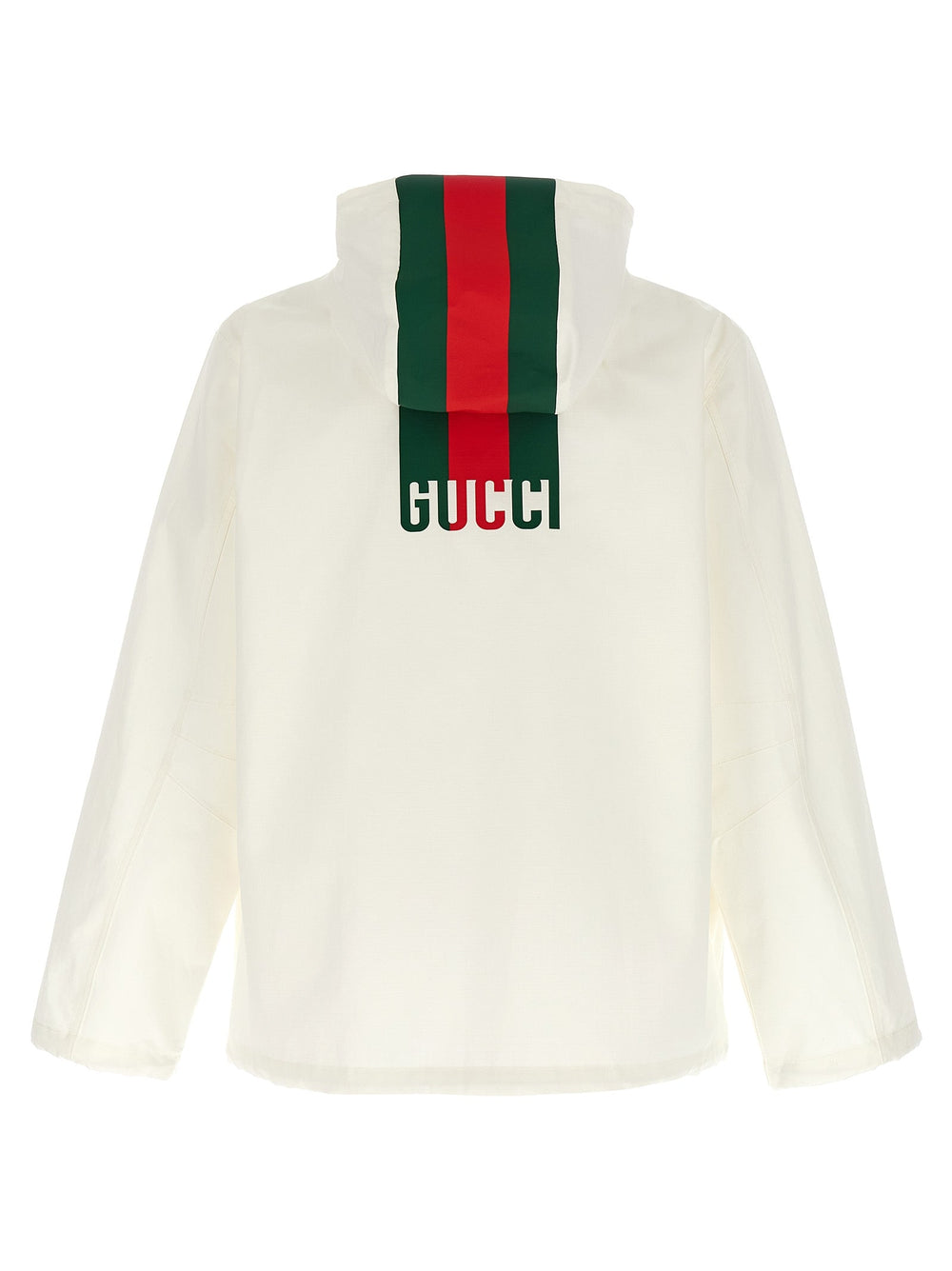Men’s Gucci White Cotton Shell Jacket
