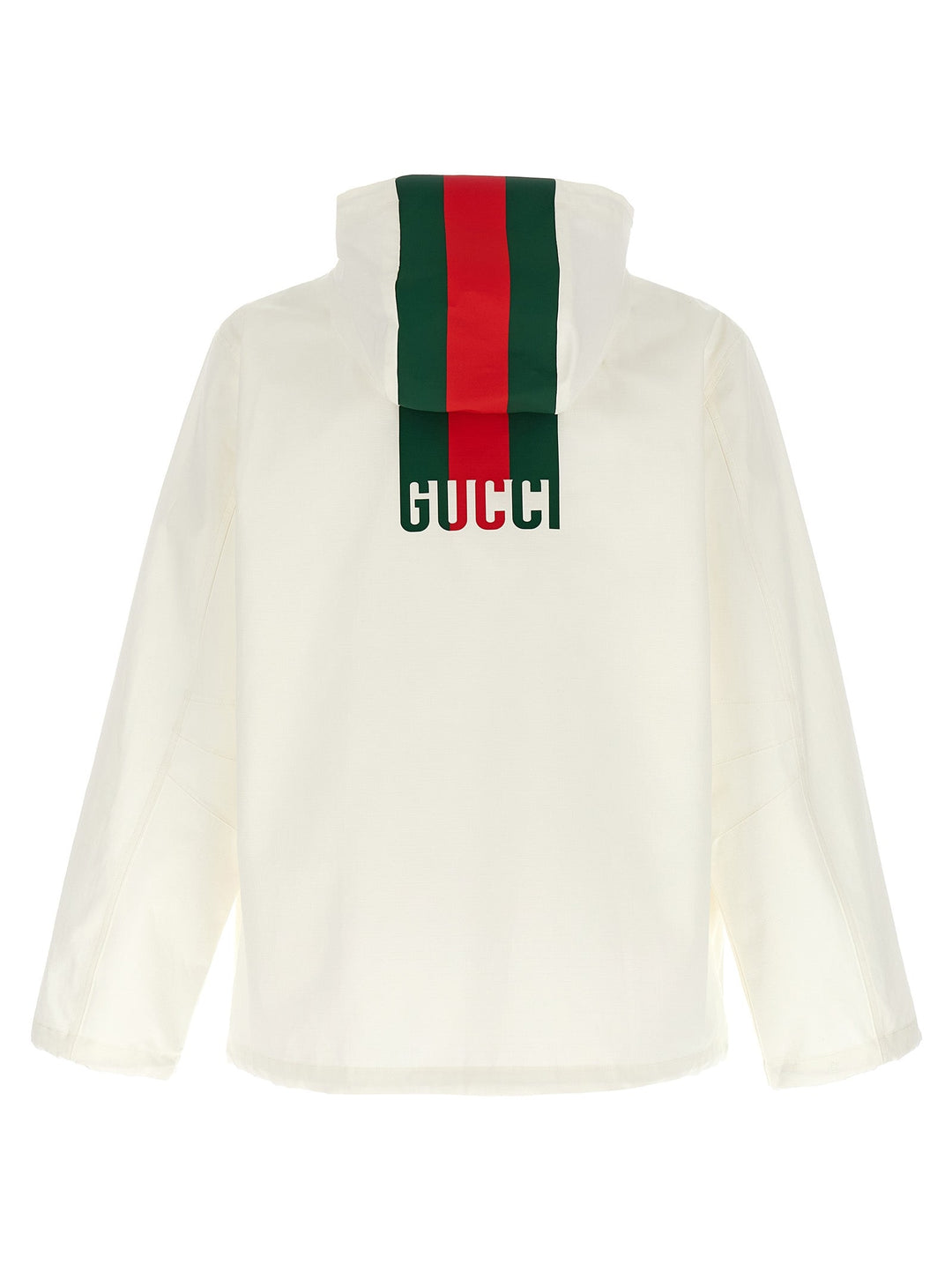 Men’s Gucci White Cotton Shell Jacket