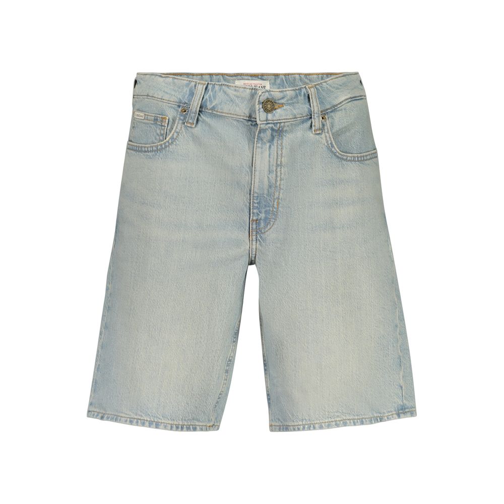 Men’s Guess Jeans Azzurro Cotton Bermuda Shorts
