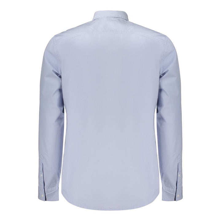 Guess Jeans Azzurro Cotton Men Shirt