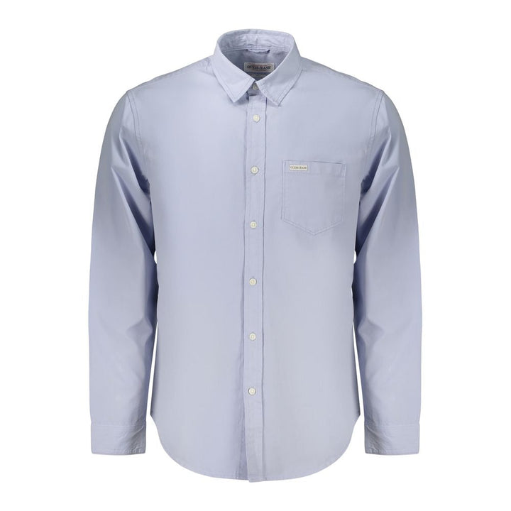 Guess Jeans Azzurro Cotton Men Shirt