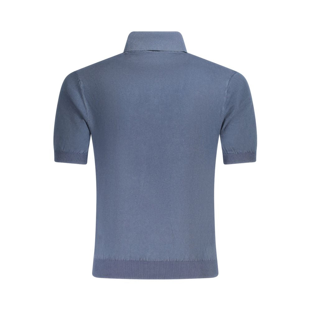 Guess Jeans Blu Cotton Men’s Polo Shirt
