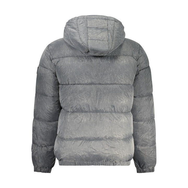 Men’s Guess Jeans Gray Polyamide Jacket