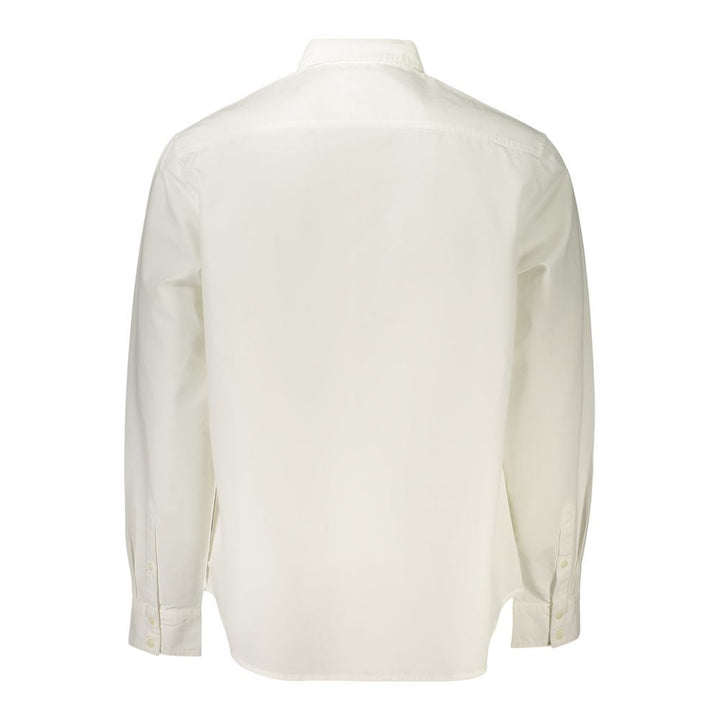 Guess Jeans White Cotton Men’s Shirt