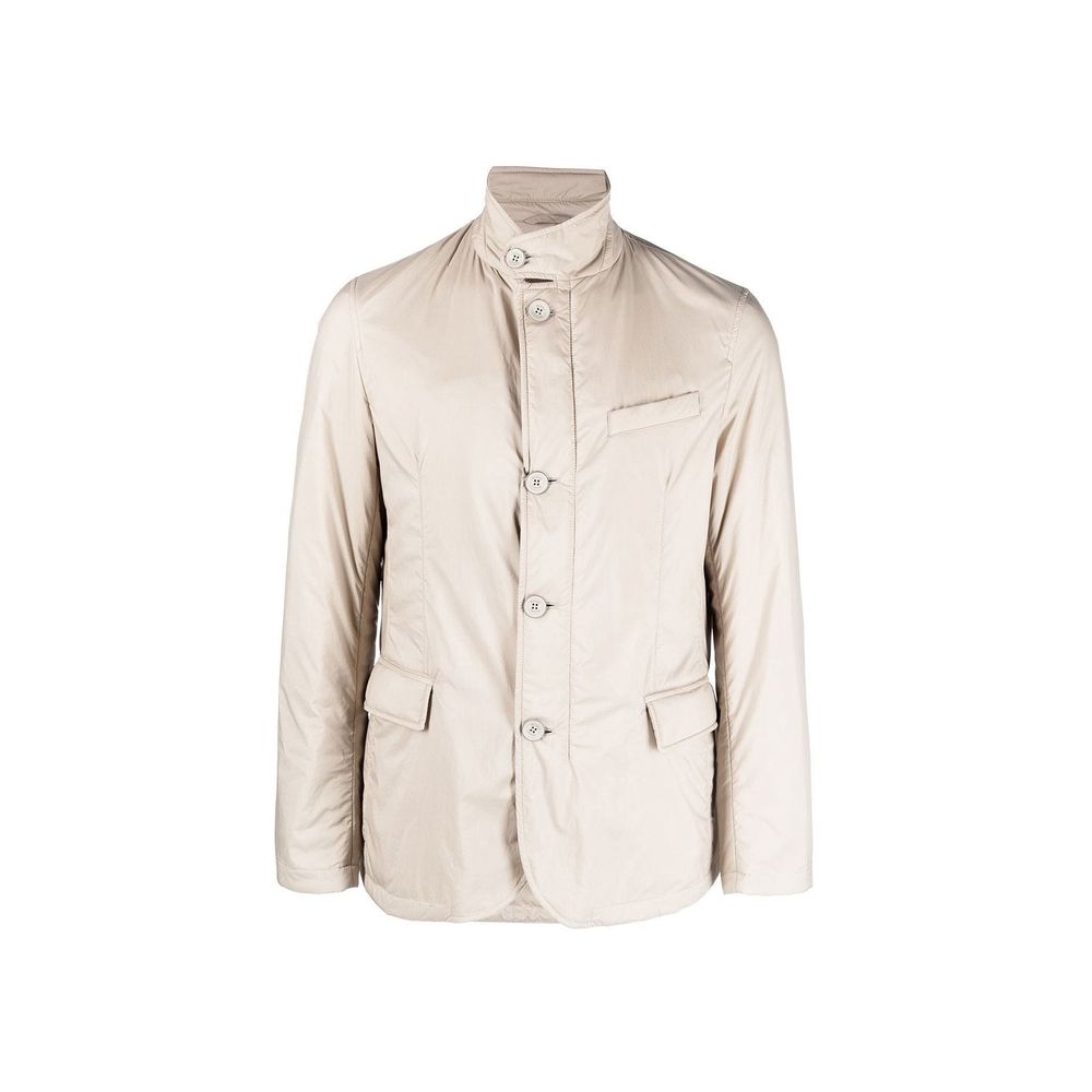 Men’s Herno Beige Polyamide Full-length Jacket