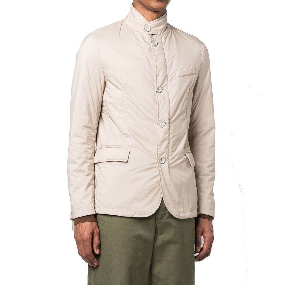 Men’s Herno Beige Polyamide Full-length Jacket