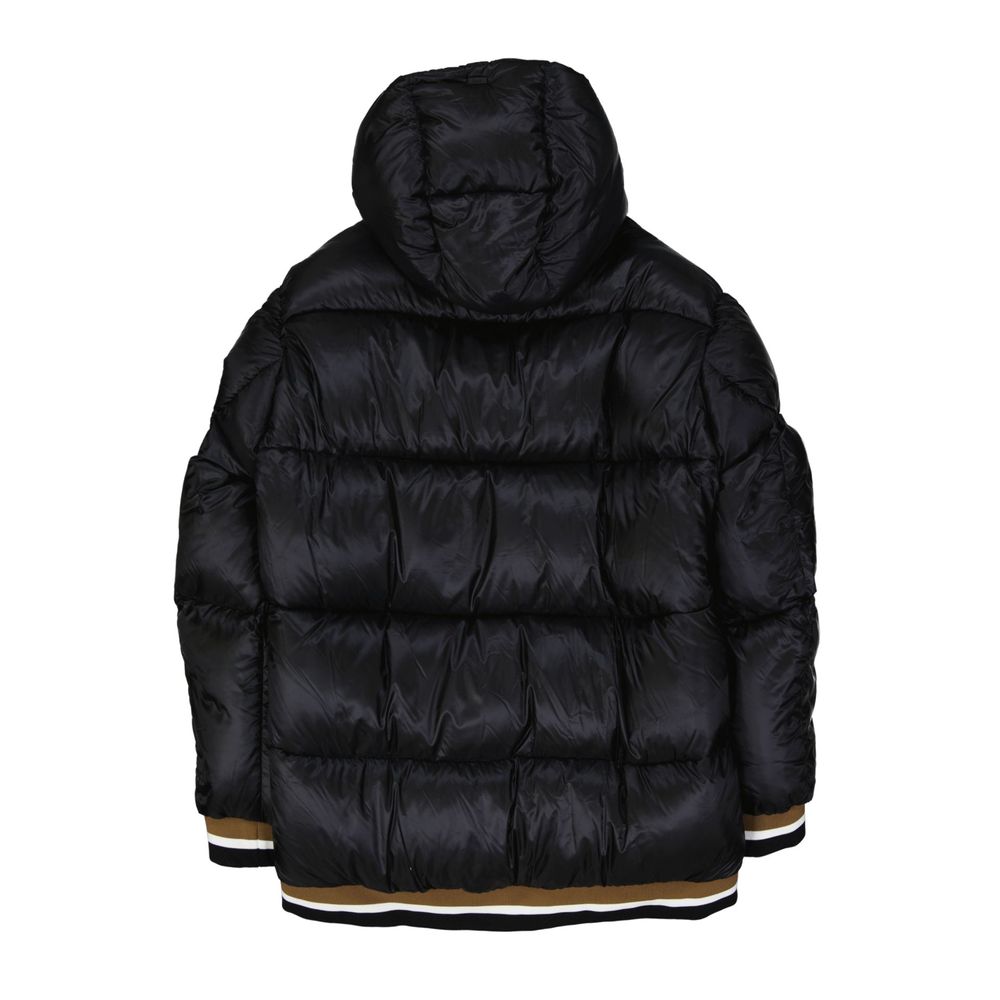 Men’s Herno Black Polyamide Bomber