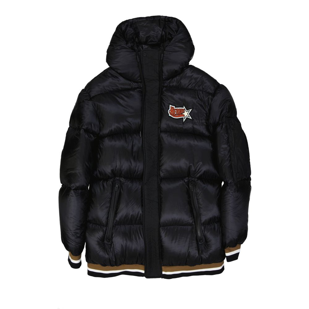 Men’s Herno Black Polyamide Bomber