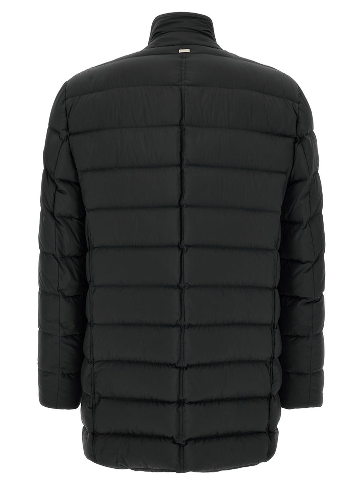 Men’s Herno Black Polyamide Full-length Jacket