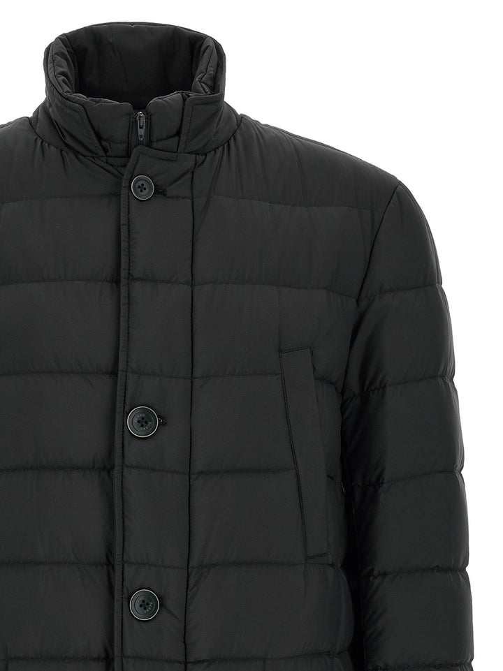 Men’s Herno Black Polyamide Full-length Jacket
