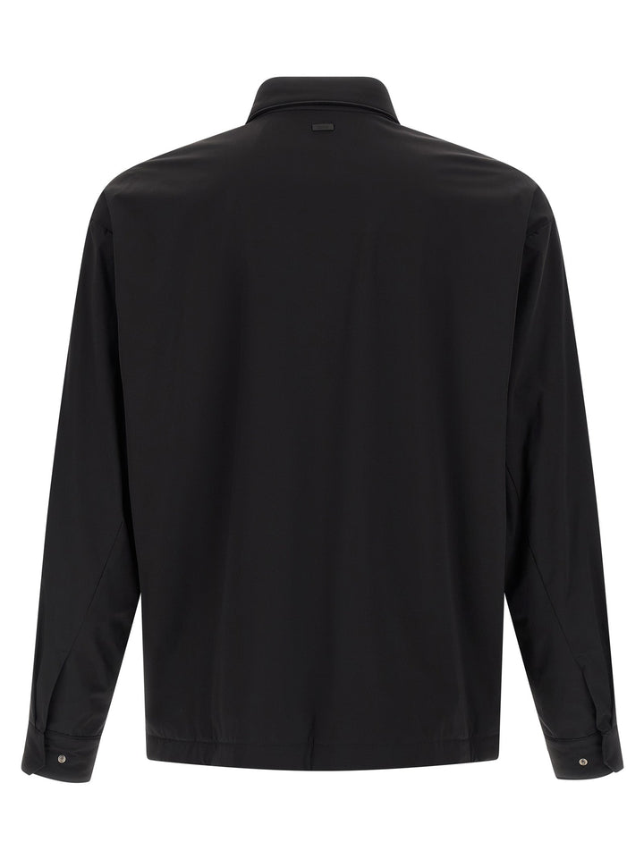 Men’s Herno Black Polyamide Shell Jacket
