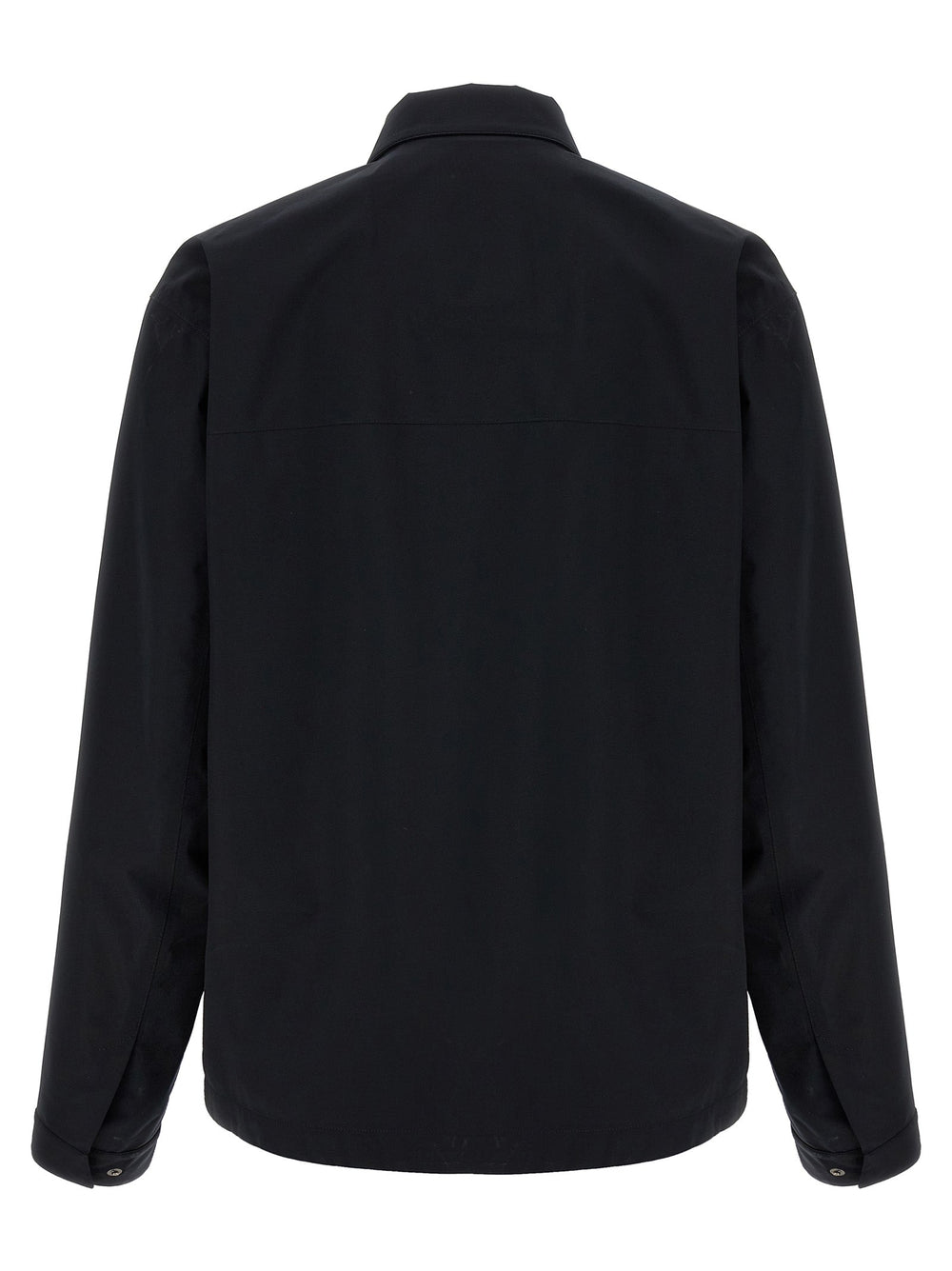 Men’s Herno Black Polyester Shell Jacket