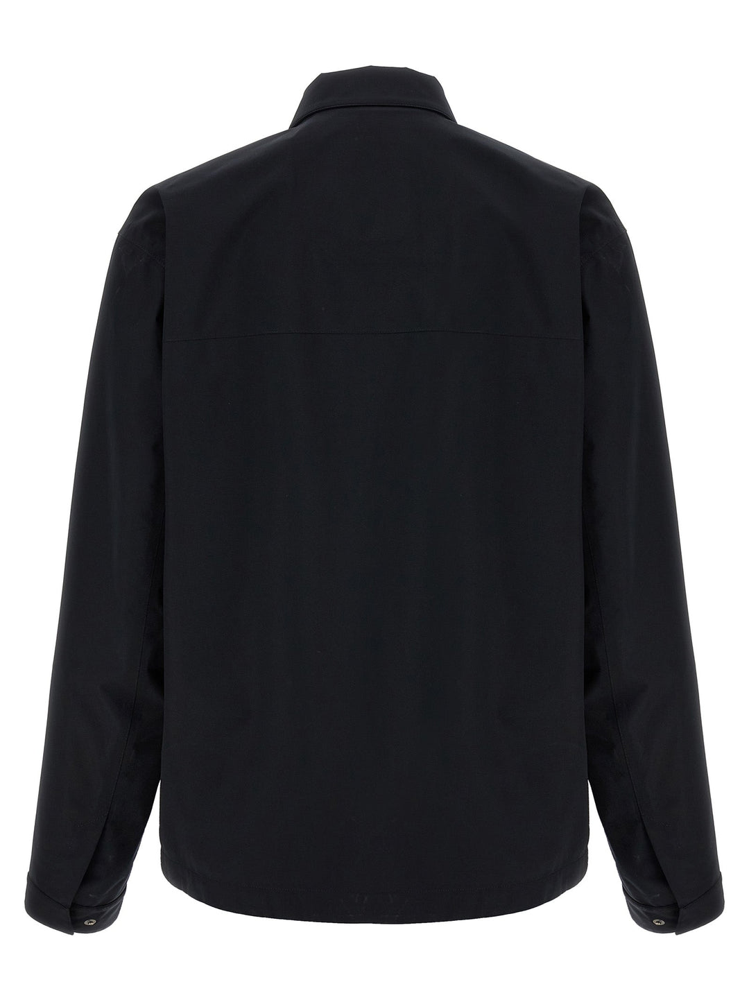 Men’s Herno Black Polyester Shell Jacket