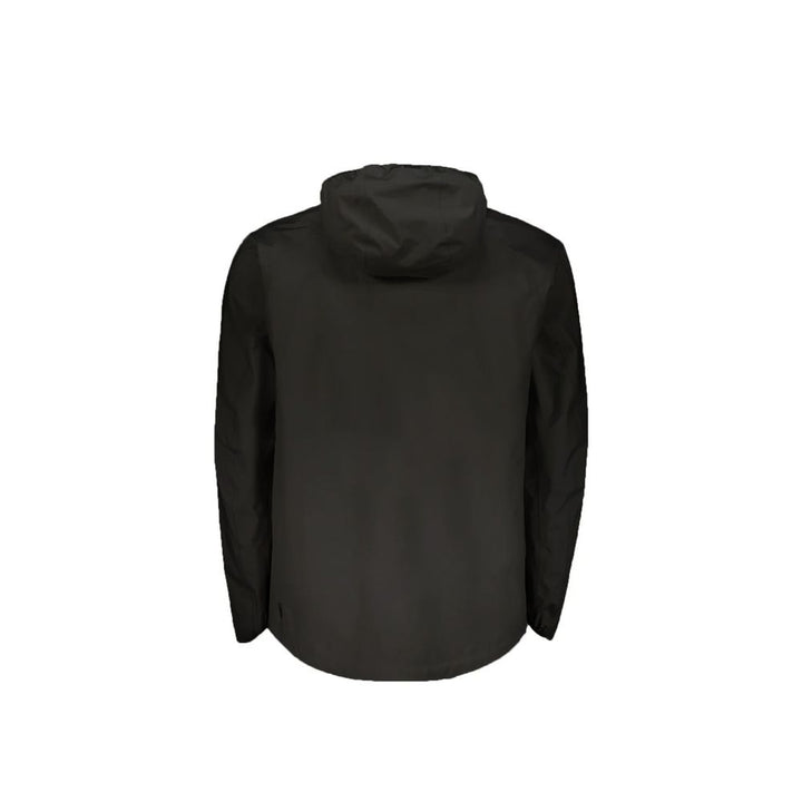 Men’s Herno Black Polyester Shell Jacket