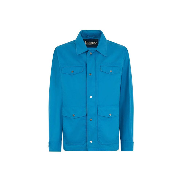 Men’s Herno Blue Cotton Denim Jacket