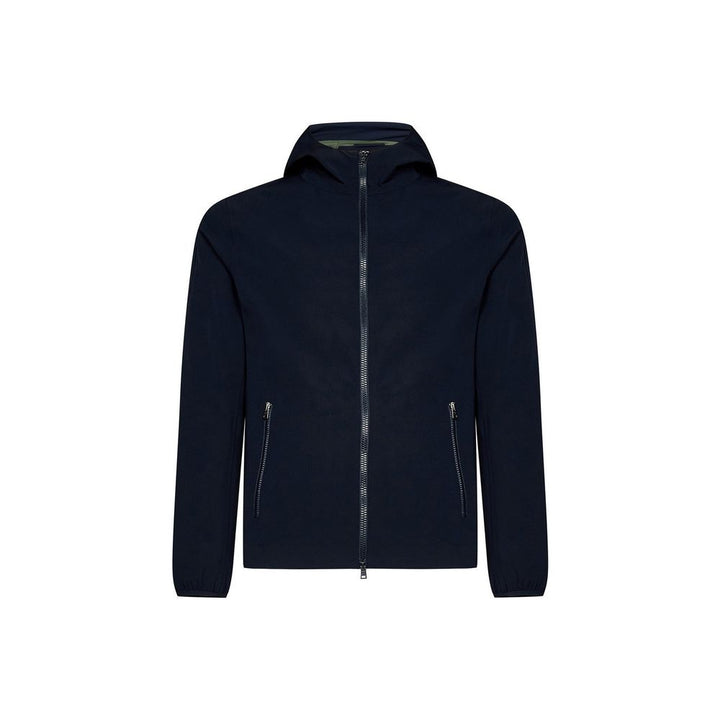 Men’s Herno Blue Elastane Shell Jacket