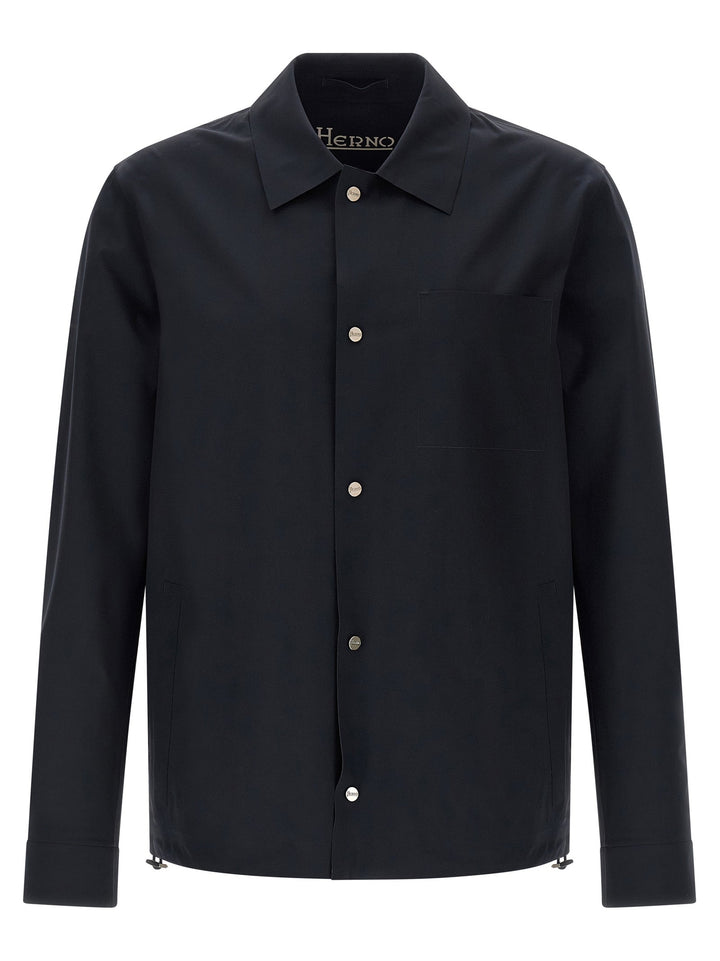 Men’s Herno Blue Polyamide Shell Jacket