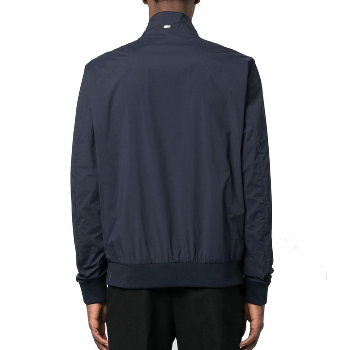 Men’s Herno Blue Polyester Bomber