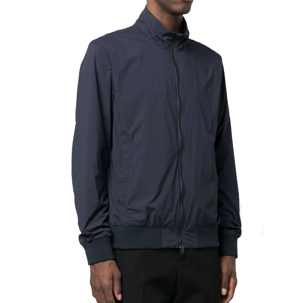 Men’s Herno Blue Polyester Bomber