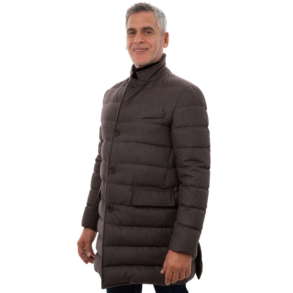 Men’s Herno Brown Wool Jackets &amp; Coat