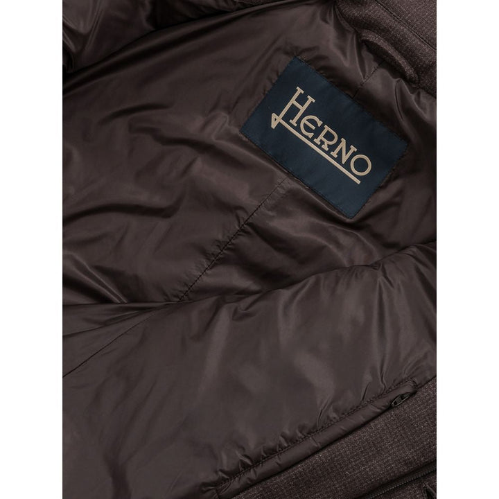 Men’s Herno Brown Wool Jackets &amp; Coat