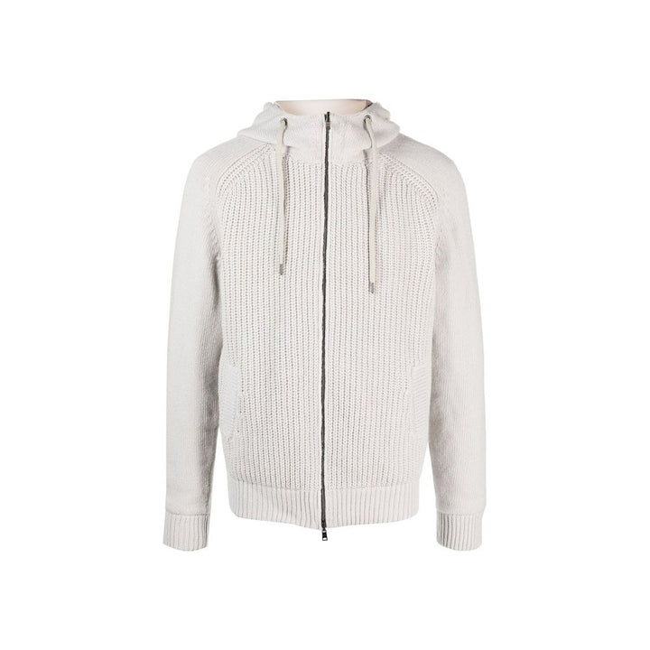 Men’s Herno Gray Wool Bomber