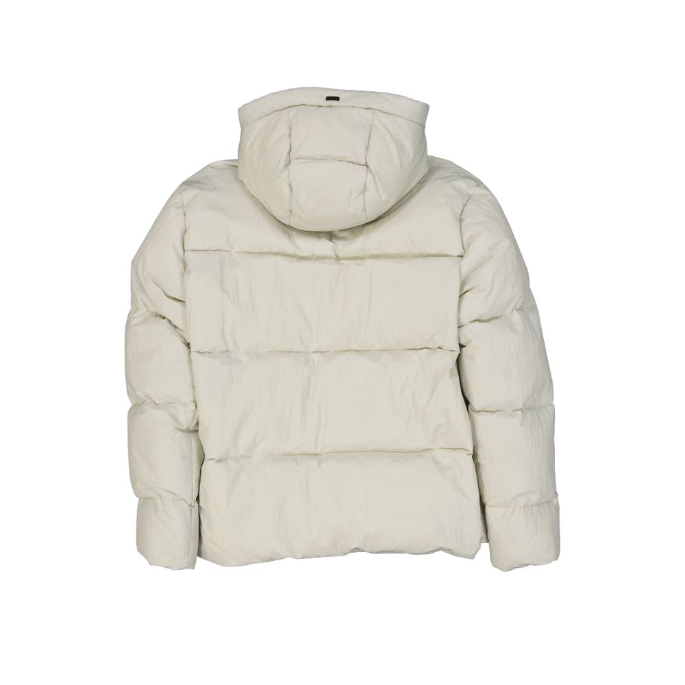 Men’s Herno White Polyamide Full-length Jacket