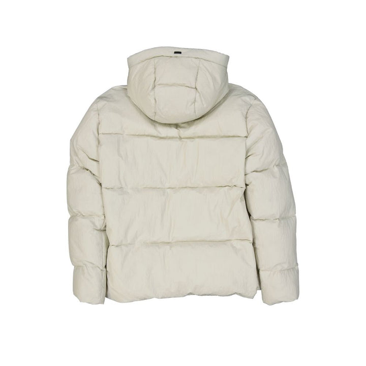 Men’s Herno White Polyamide Full-length Jacket