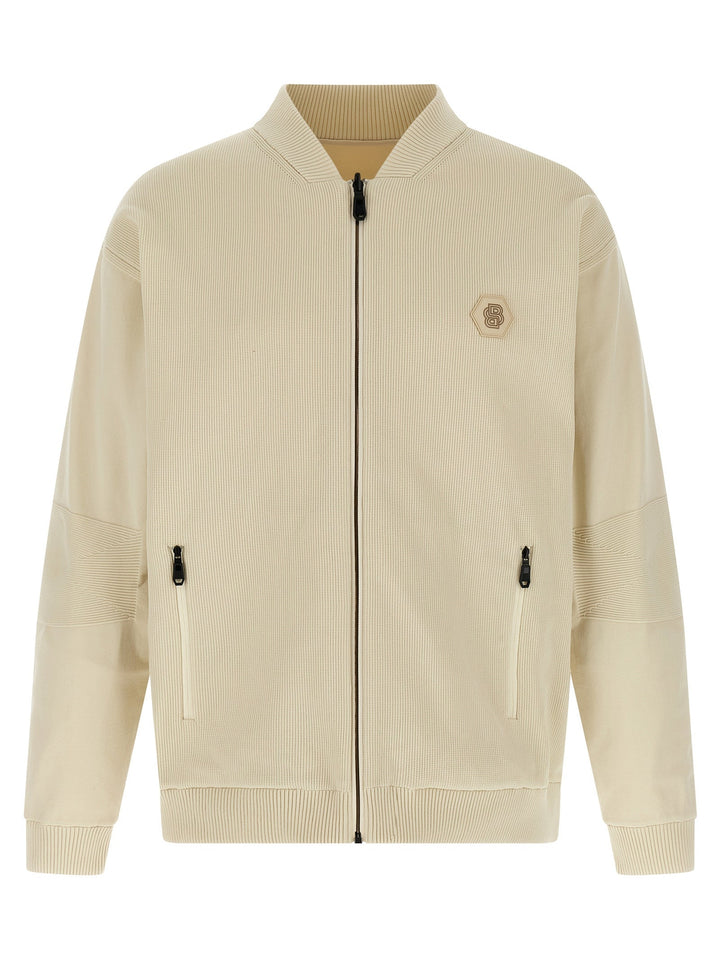 Men’s Hugo Boss Beige Polyamide Bomber