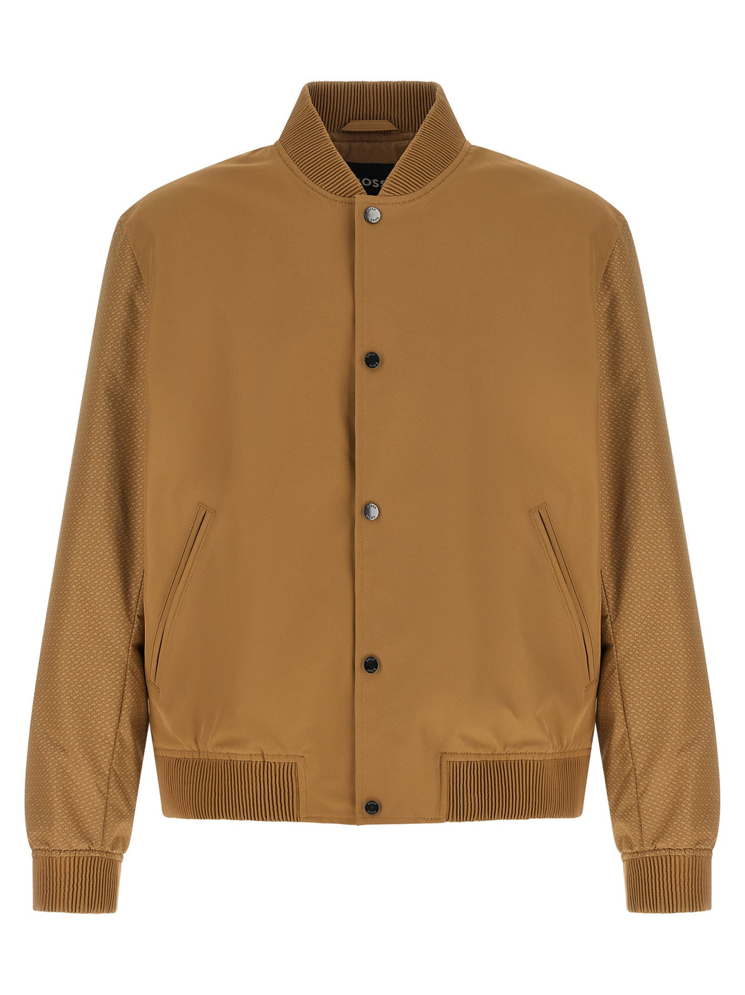 Men’s Hugo Boss Beige Polyester Bomber