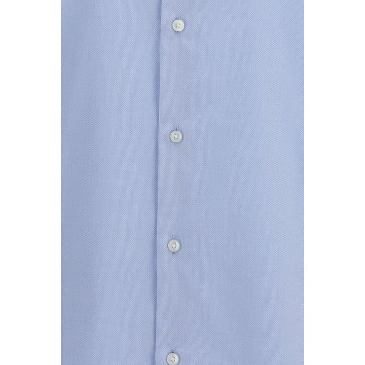 Men’s Hugo Boss Black Blue Cotton Dress Shirt