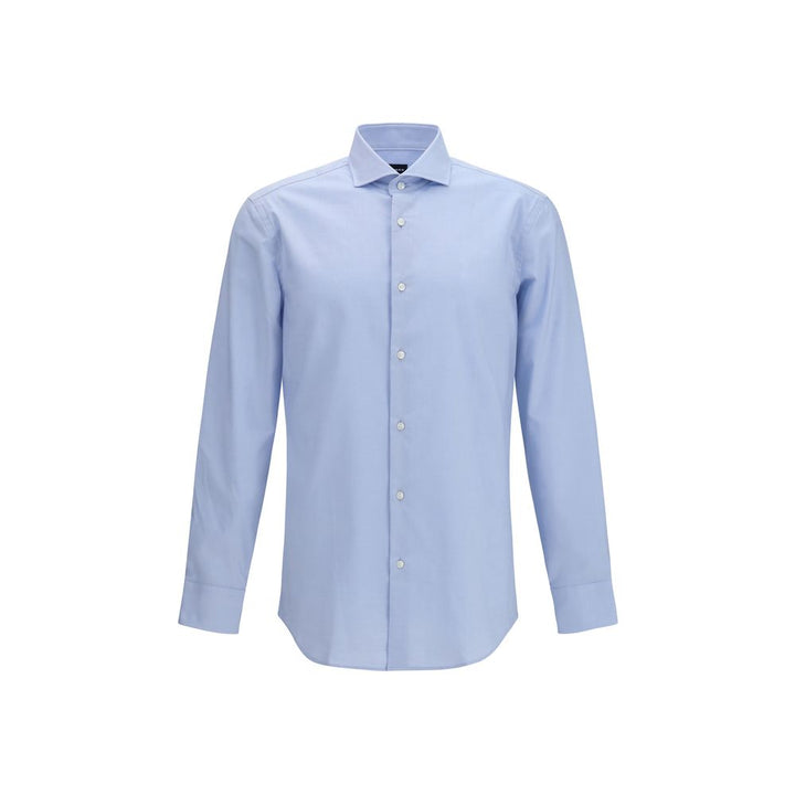 Men’s Hugo Boss Black Blue Cotton Dress Shirt