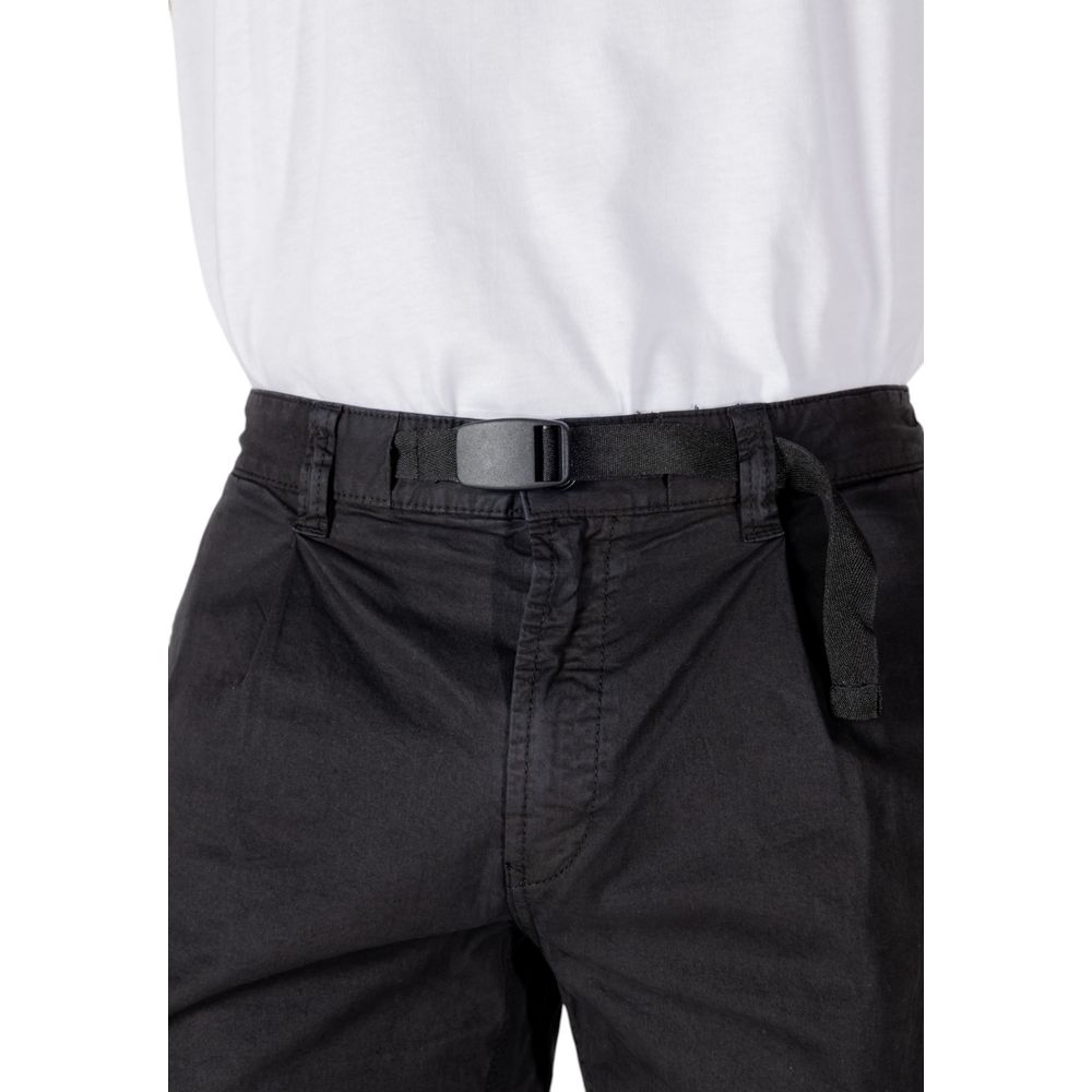 Men’s Hugo Boss Black Cotton Bermuda Shorts