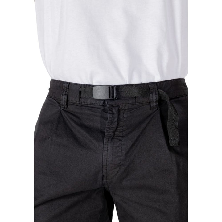 Men’s Hugo Boss Black Cotton Bermuda Shorts