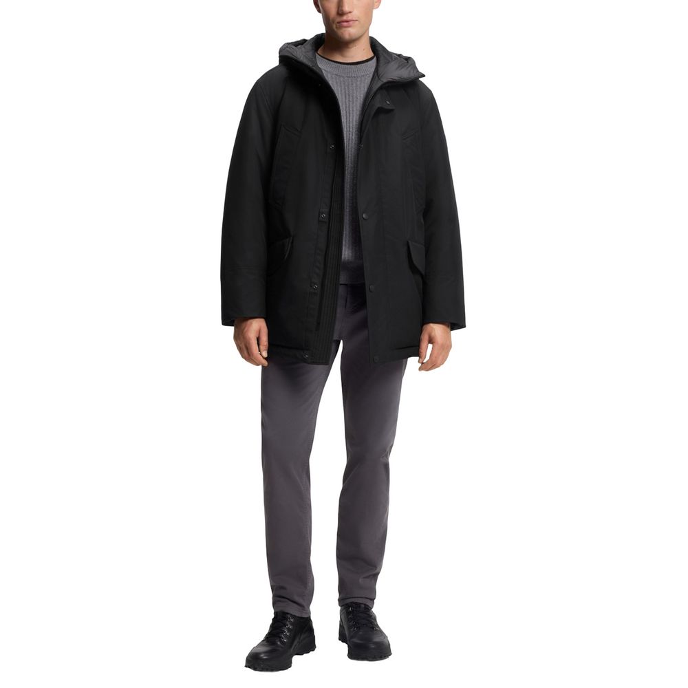 Men’s Hugo Boss Black Polyester Full-length Jacket