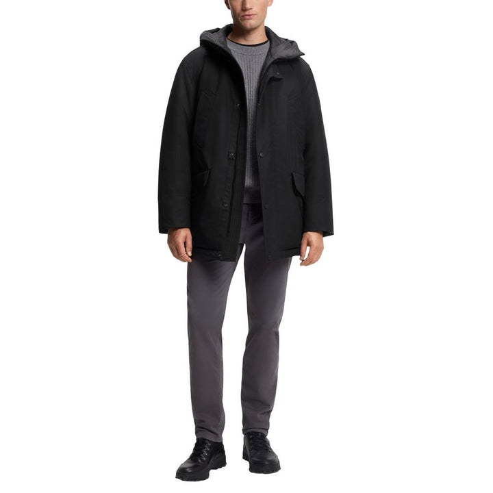 Men’s Hugo Boss Black Polyester Full-length Jacket