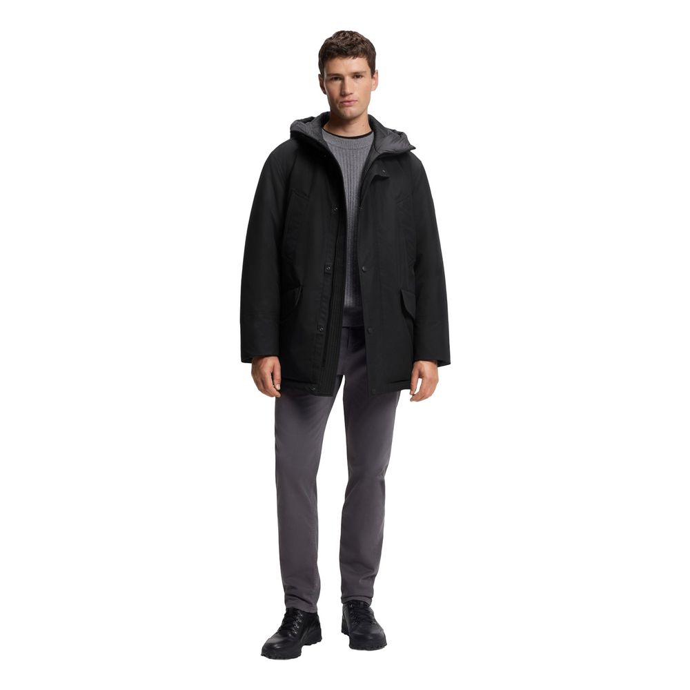 Men’s Hugo Boss Black Polyester Full-length Jacket