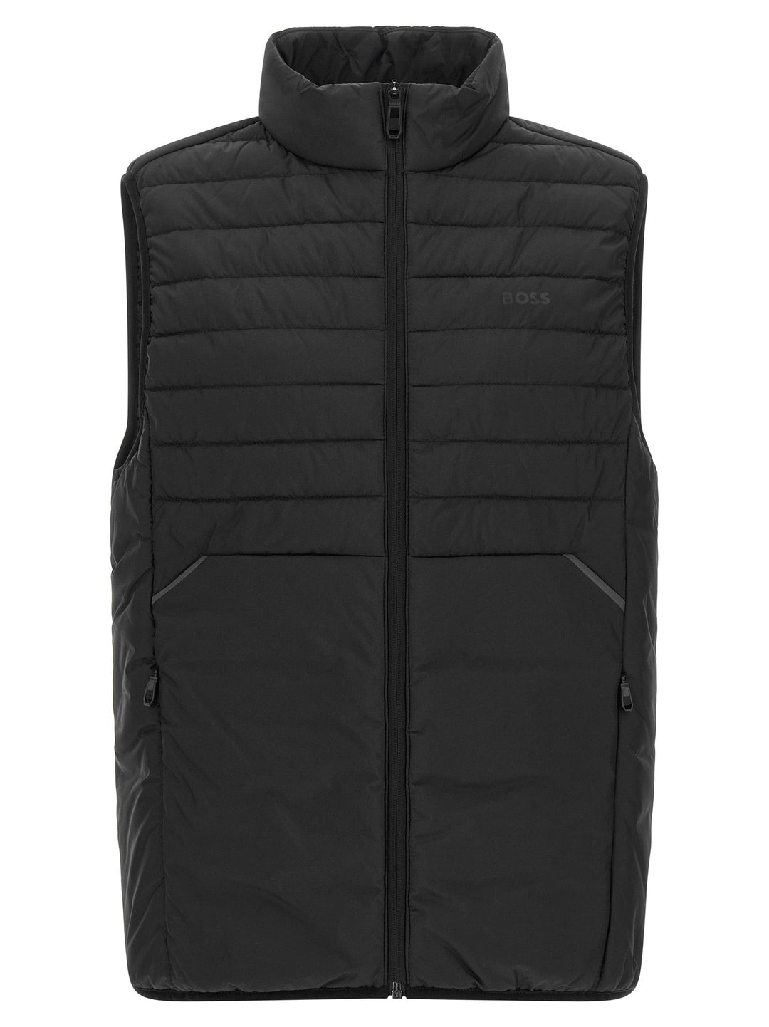 Men’s Hugo Boss Black Polyester Sleeveless Jacket