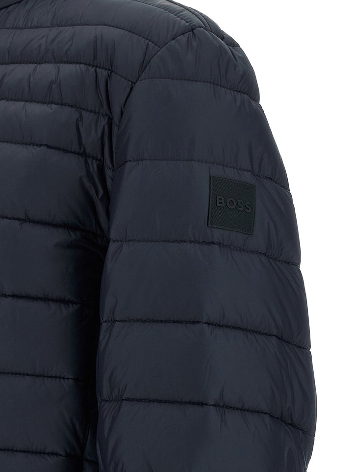 Men’s Hugo Boss Blue Polyamide Full-length Jacket